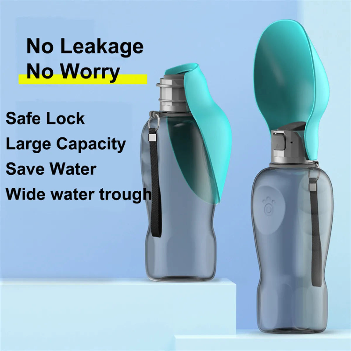 Leakproof Dog Water Bottle 800ml